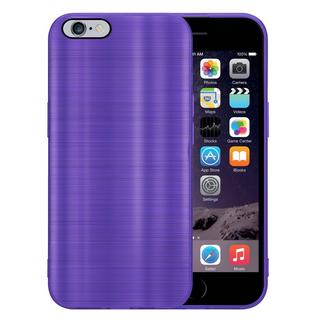 Cadorabo  Housse compatible avec Apple iPhone 6 PLUS / 6S PLUS - Coque de protection en silicone TPU flexible au design brossé 