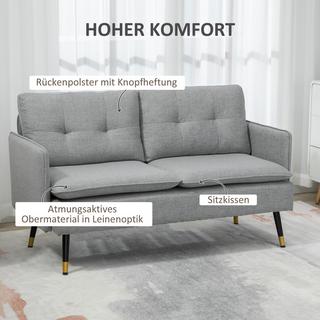 HOMCOM Sofa 2-Sitzer  