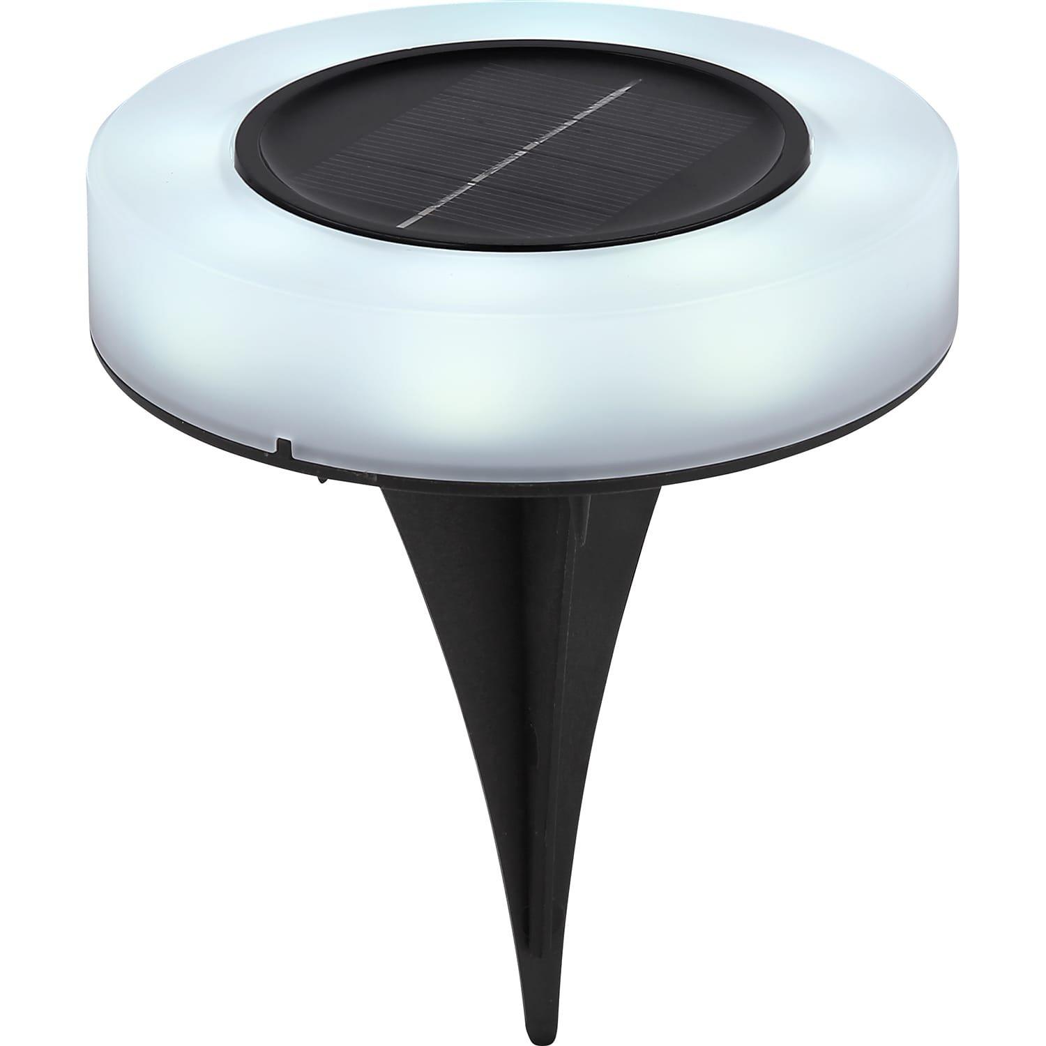 Image of Solarleuchte Kunststoff 8xled Opal Unisex Schwarz ONE SIZE