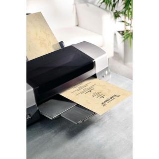 Sigel Carta con motivo decorativo marmorizzato DIN A4 200 g/m² Beige 50 Foglio  
