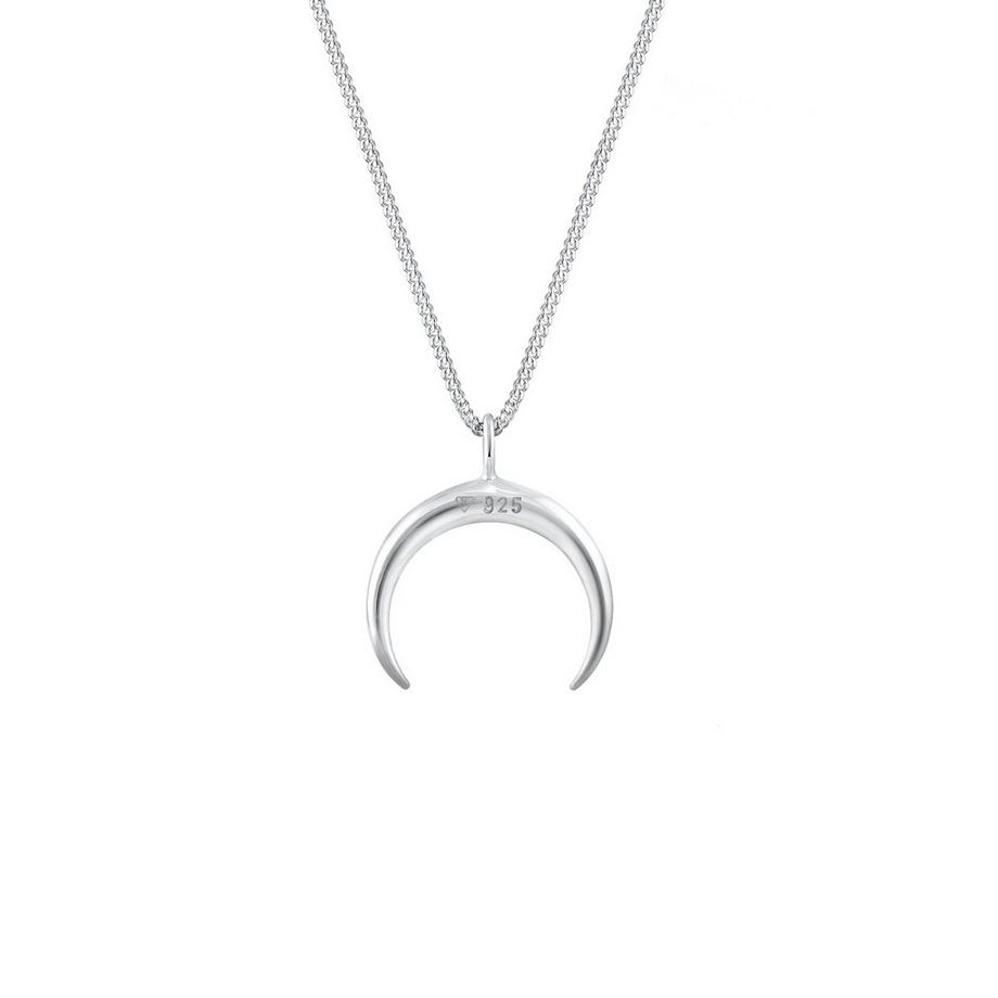 Elli  Halskette Halbmond Anhänger 