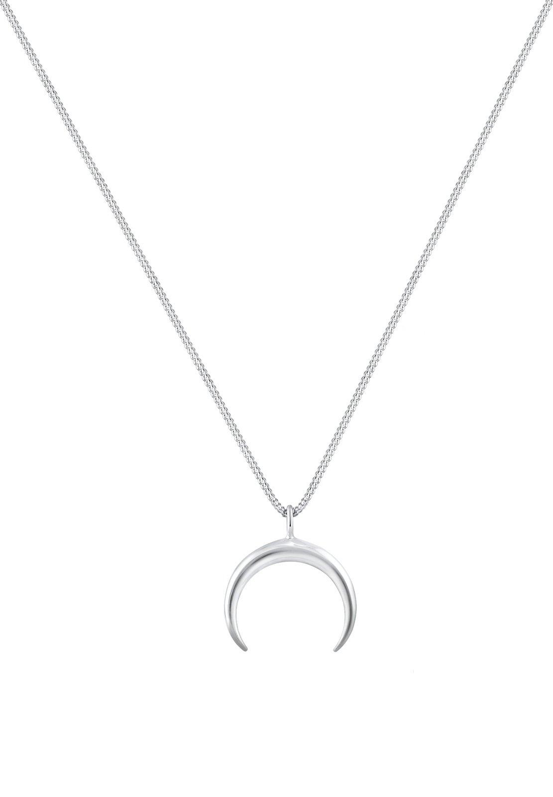 Elli  Halskette Halbmond Anhänger 