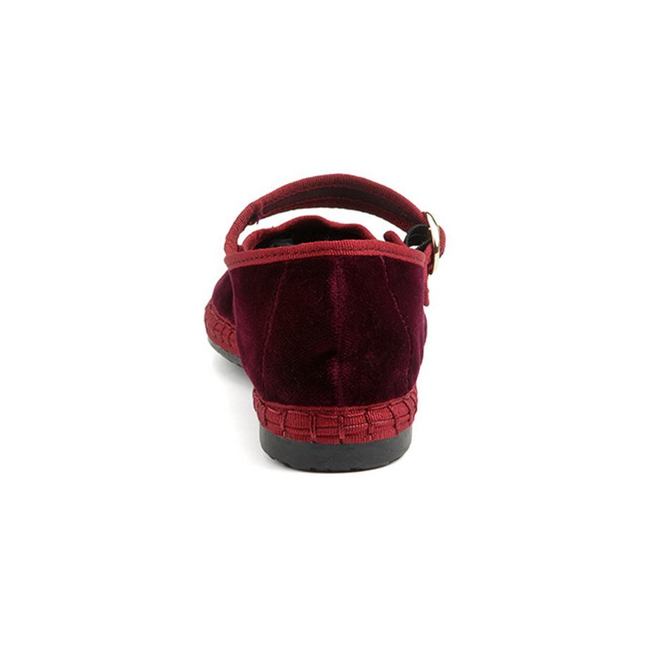 Flabelus Mary Jane Ballerines en Velours  