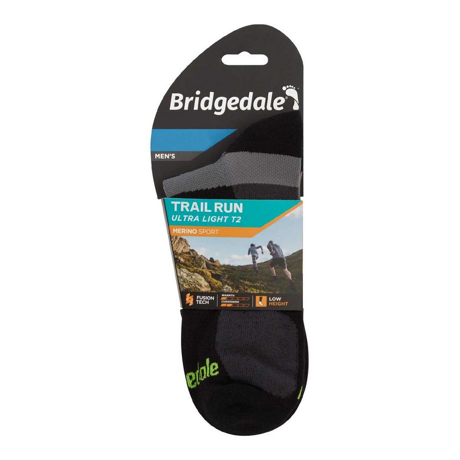 Bridgedale  Chaussettes basses de sport ultralégères en mérinos 