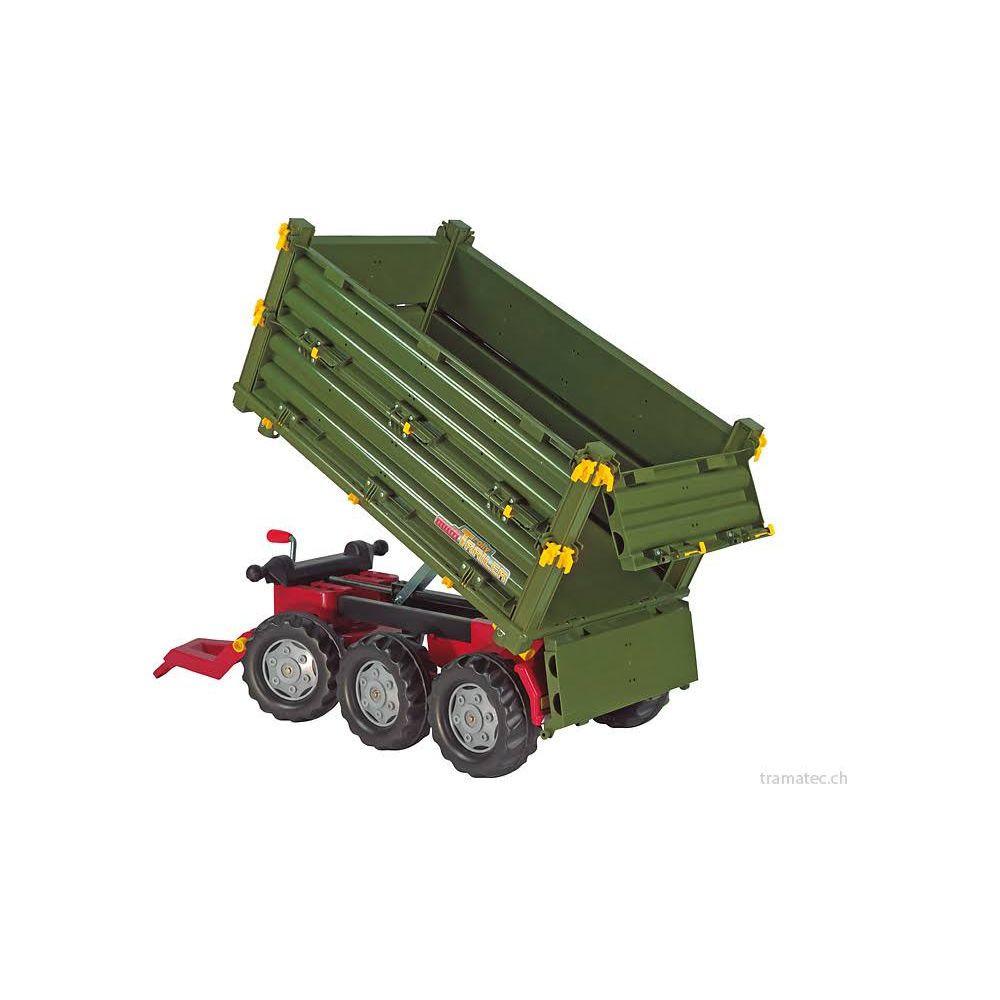 rolly toys  rollyMulti Trailer Dreiachs-Dreiseitenkipper 