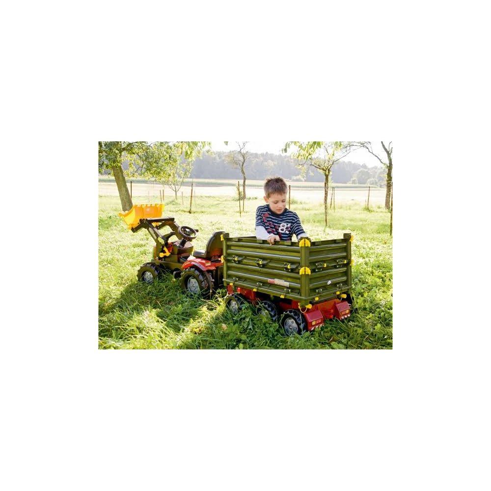 rolly toys  rollyMulti Trailer Dreiachs-Dreiseitenkipper 