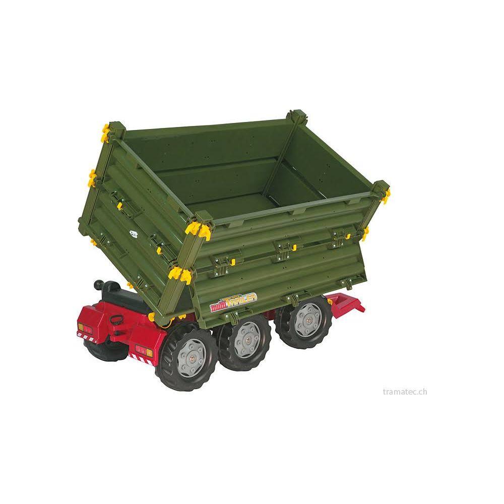 rolly toys  rollyMulti Trailer Dreiachs-Dreiseitenkipper 