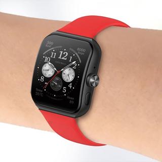 Avizar  Bracelet Oppo Watch 3 Pro Silicone Rouge 