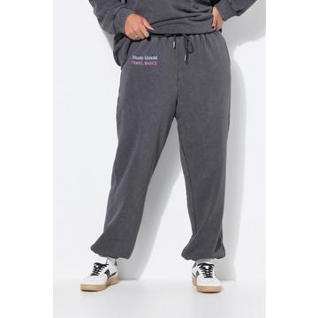 Pantaloni sportivi con cintura elastica e taglio della gamba ampio