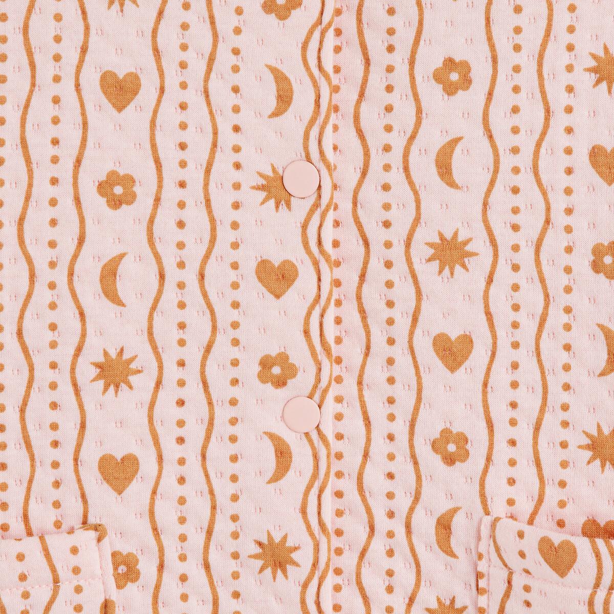 La Redoute Collections  Weste mit Druckknöpfen und Steppung 