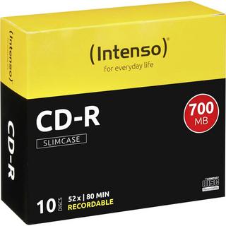 Intenso  Intenso CD-R80 700 MB 1-48X 10er Slimcase 