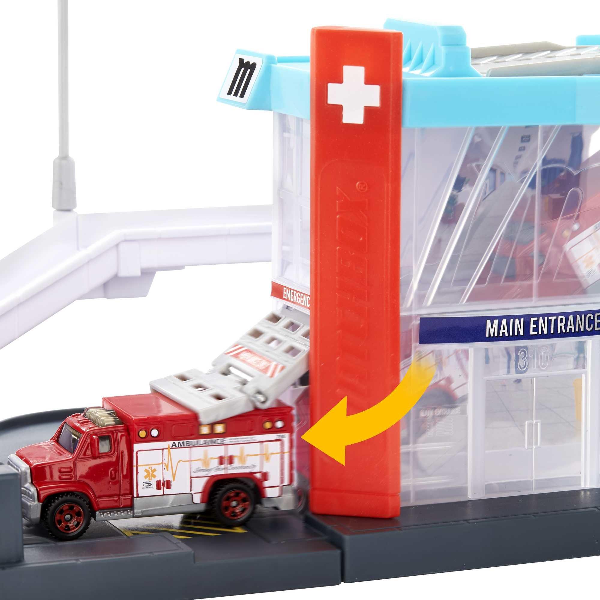 Matchbox  Matchbox Action Drivers Playset Hôpital 