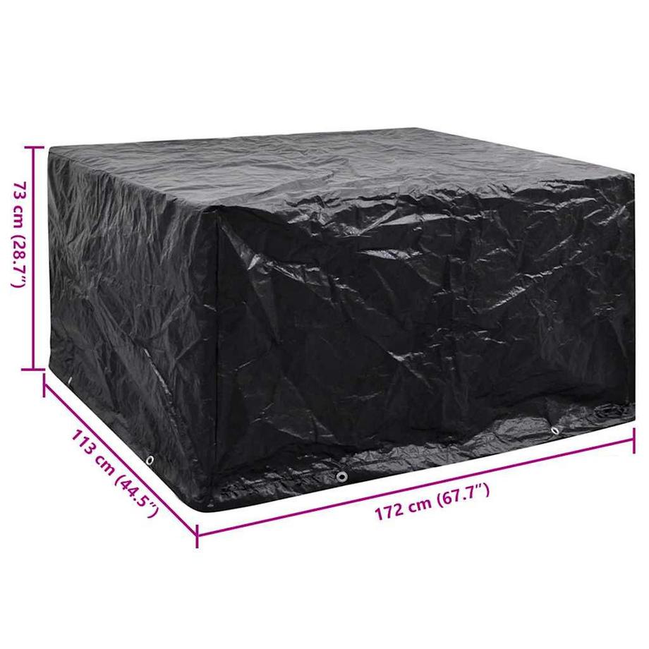 VidaXL Housse de meuble plastique  