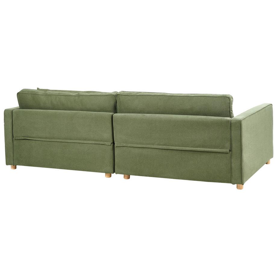 Beliani 3 Sitzer Sofa aus Stoff Modern VINSTRA  
