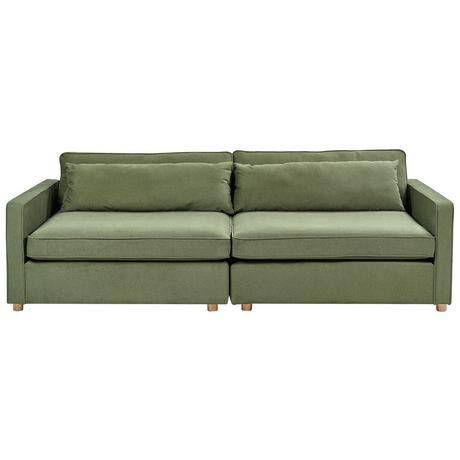 Beliani 3 Sitzer Sofa aus Polyester Modern VINSTRA  