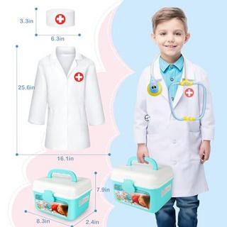 Activity-board  Ensemble de jeu de médecin pour enfants. Avec de nombreux accessoires pour des jouets de jeu inoubliables 