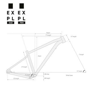 ROCKRIDER  Mountainbike - EXPLORE 540 