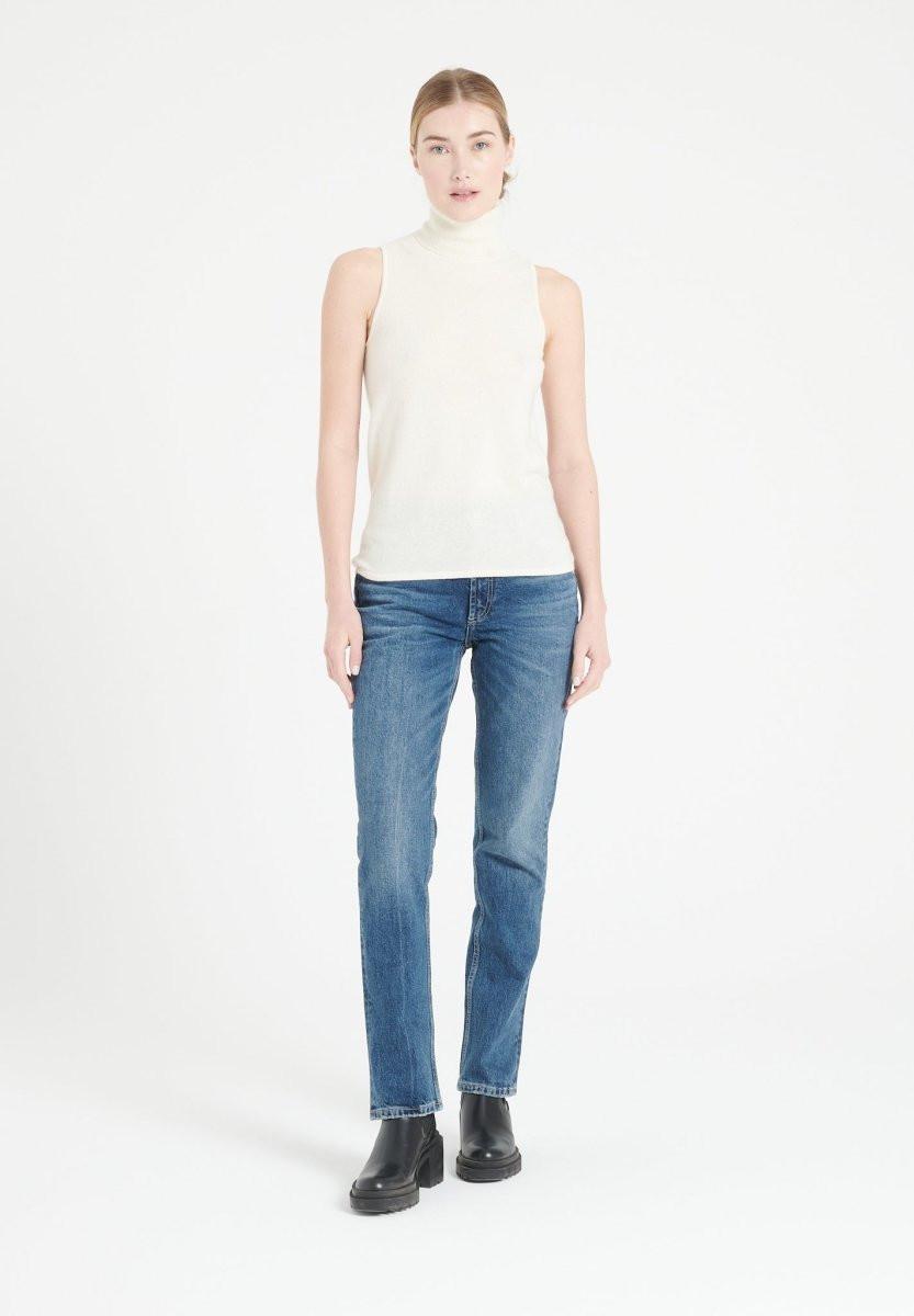 Studio Cashmere8 LILLY 13 Ärmelloser Rollkragenpullover  