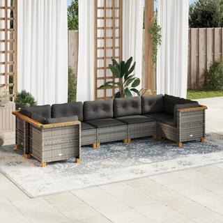 VidaXL Garten sofagarnitur poly-rattan  