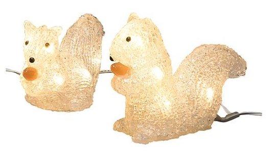 Image of Led Acryl Eichhörnchen 5er-set 40 Ww Led Aussen 6287-103 Unisex ONE SIZE