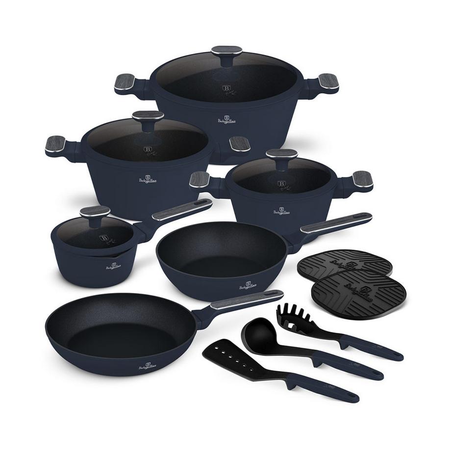 Berlinger Set d'ustensiles de cuisine 15 pièces Deep Sea Collection  