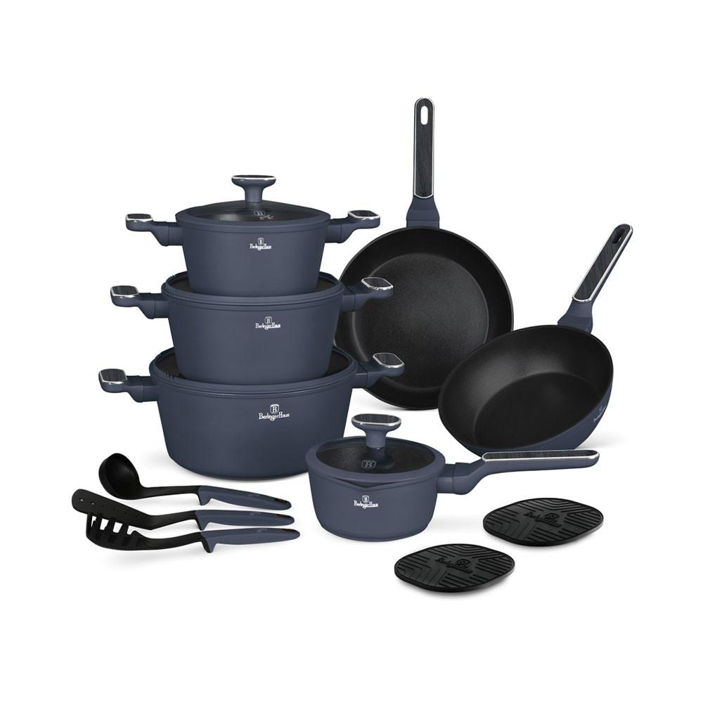 Berlinger Set d'ustensiles de cuisine 15 pièces Deep Sea Collection  