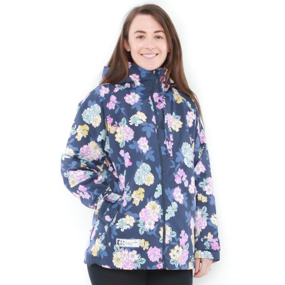 Lazy Jacks Blumen Wasserdichte Jacke  