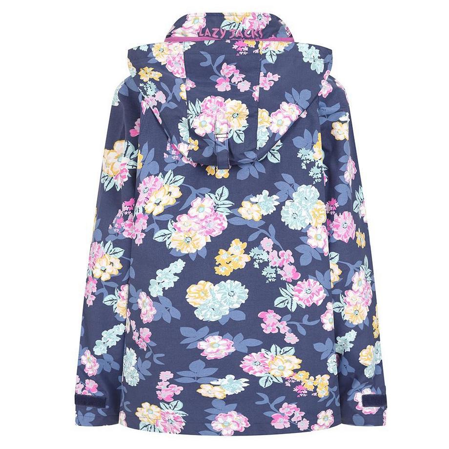 Lazy Jacks Blumen Wasserdichte Jacke  