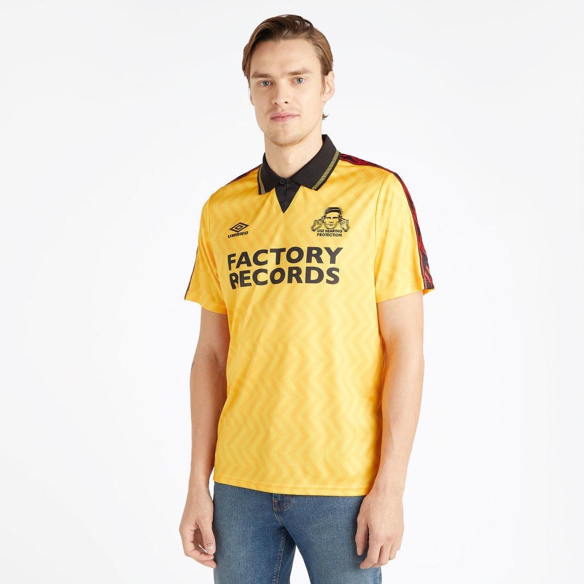 Image of Factory Records Heimtrikot Herren Gelb L