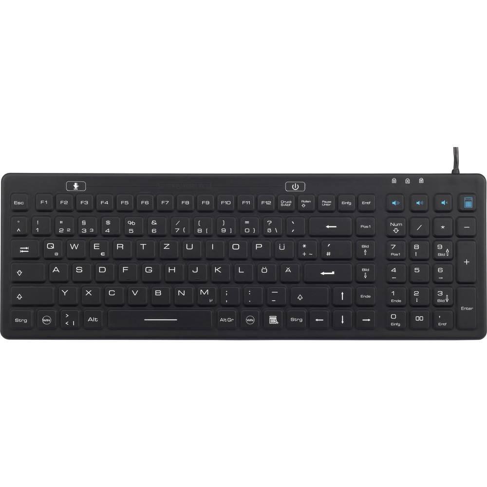 Image of Industrielle staub- und spritzwassergeschützte USB-Tastatur