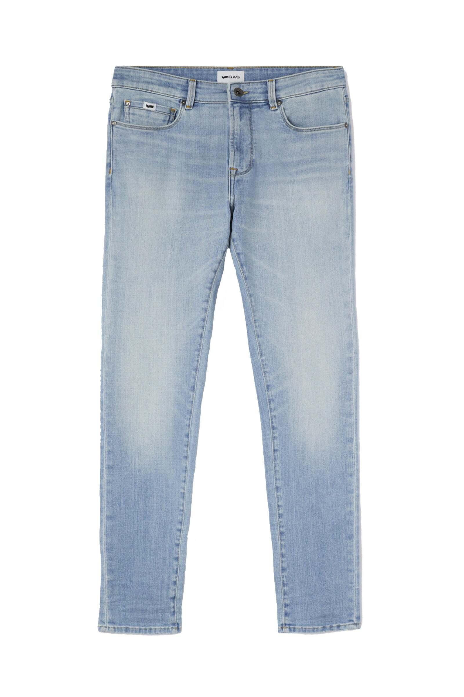 Image of Jeans Sax Zip Rev Unisex Blau W30