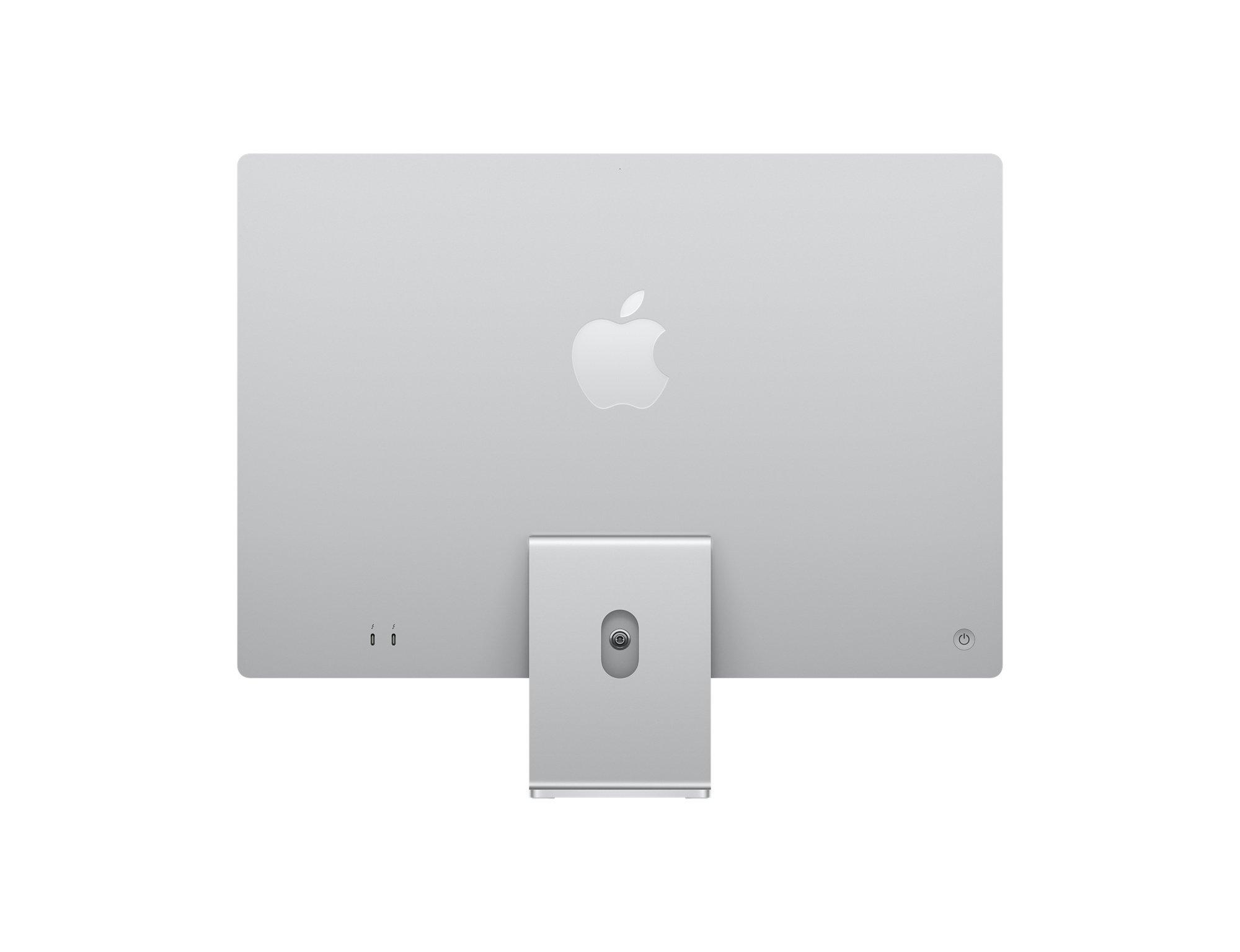 Apple  Reconditionné iMac 24" 2021 Apple M1 3,2 Ghz 8 Go 256 Go SSD Argent - Très Bon Etat 