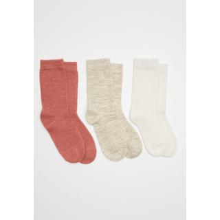 Damart  Lot de 3 paires de chaussettes maille laineuse Thermolactyl. 