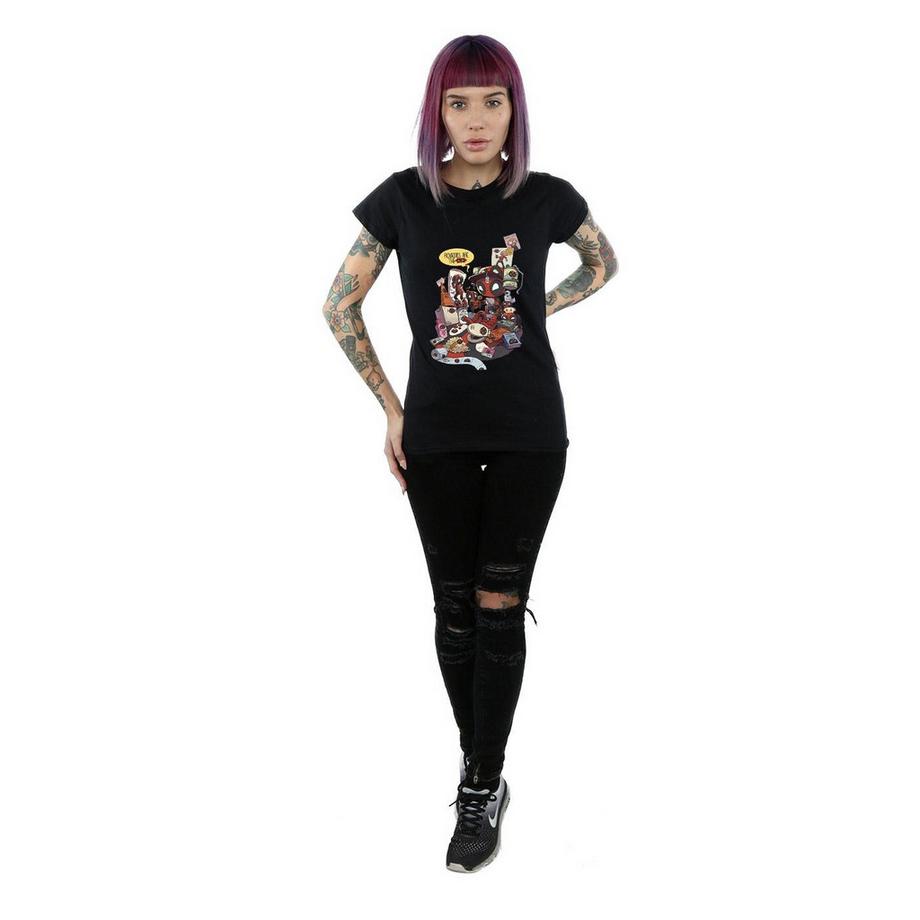 MARVEL Merchandise Royalties T-Shirt Stampata  