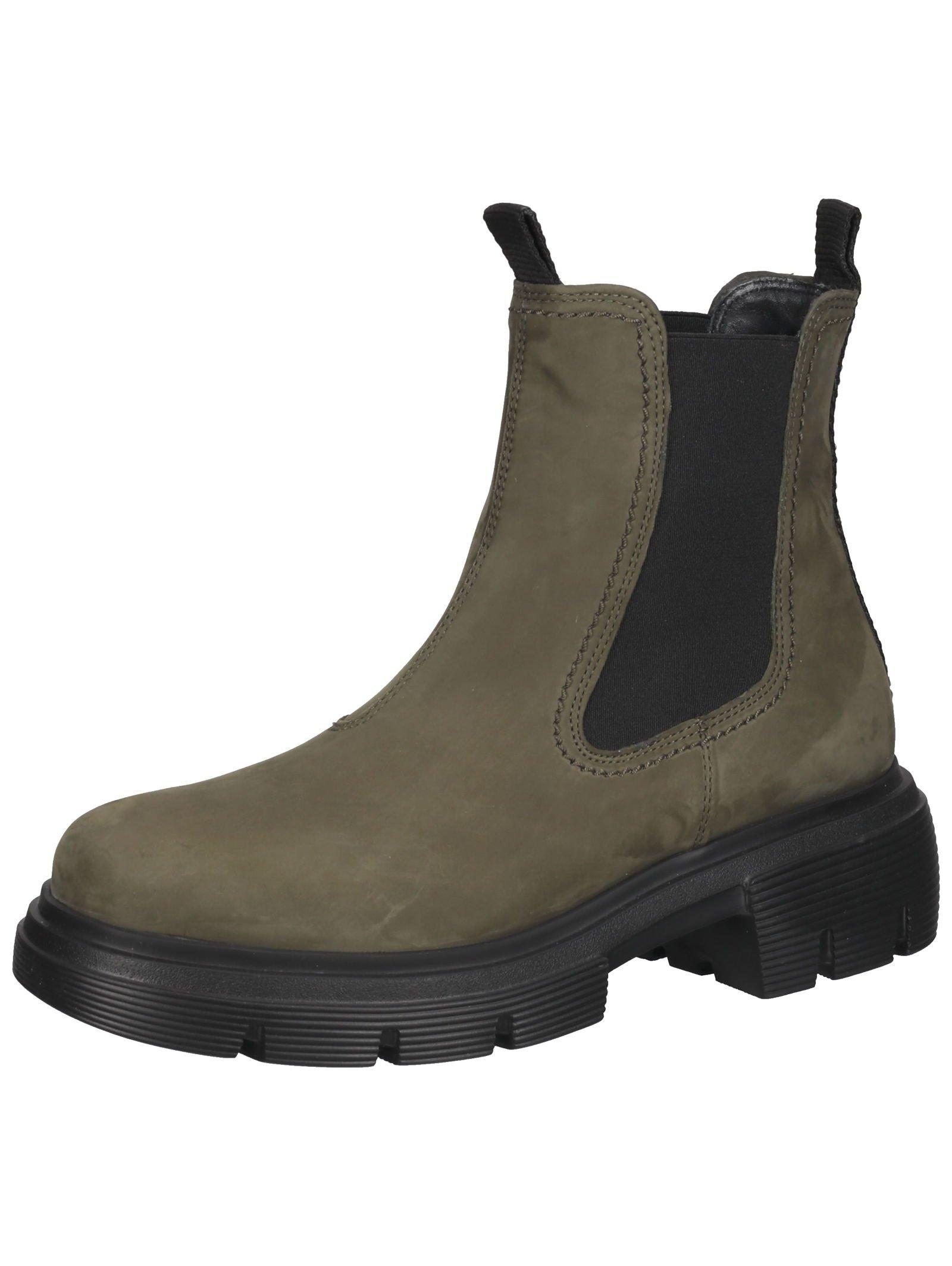 Image of Stiefelette 9894 Damen Olivegrün 37.5