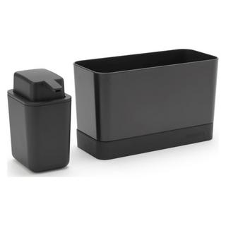 brabantia Spültrog-Organizer Set, Dunkelgrau  