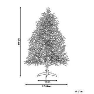 Beliani Sapin de Noël en Matière synthétique Moderne BRISCO  