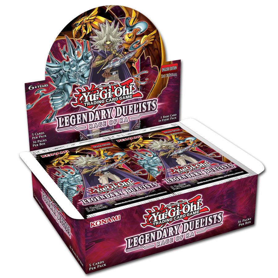 Yu-Gi-Oh!  Legendary Duelist Rage of Ra Booster Display 1. Auflage  - DE 