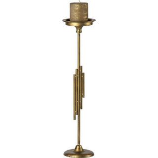 mutoni Bougeoir Luminary Métal Antique Brass H52  