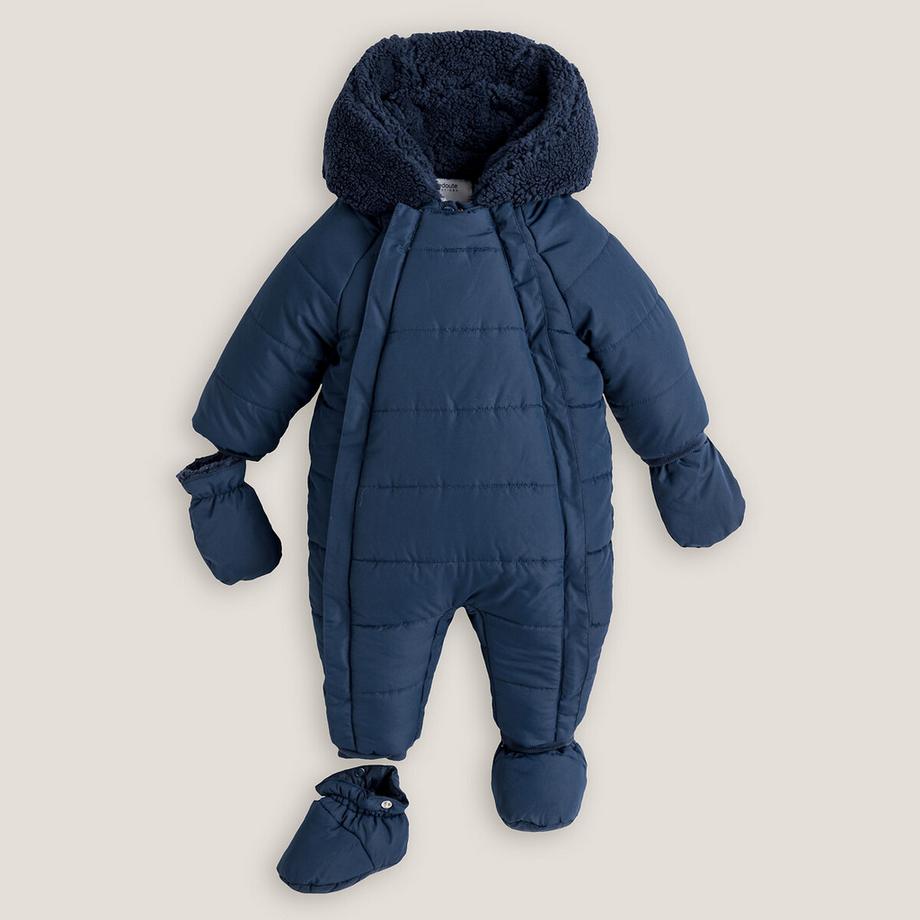 Warmer Overall mit Kapuze