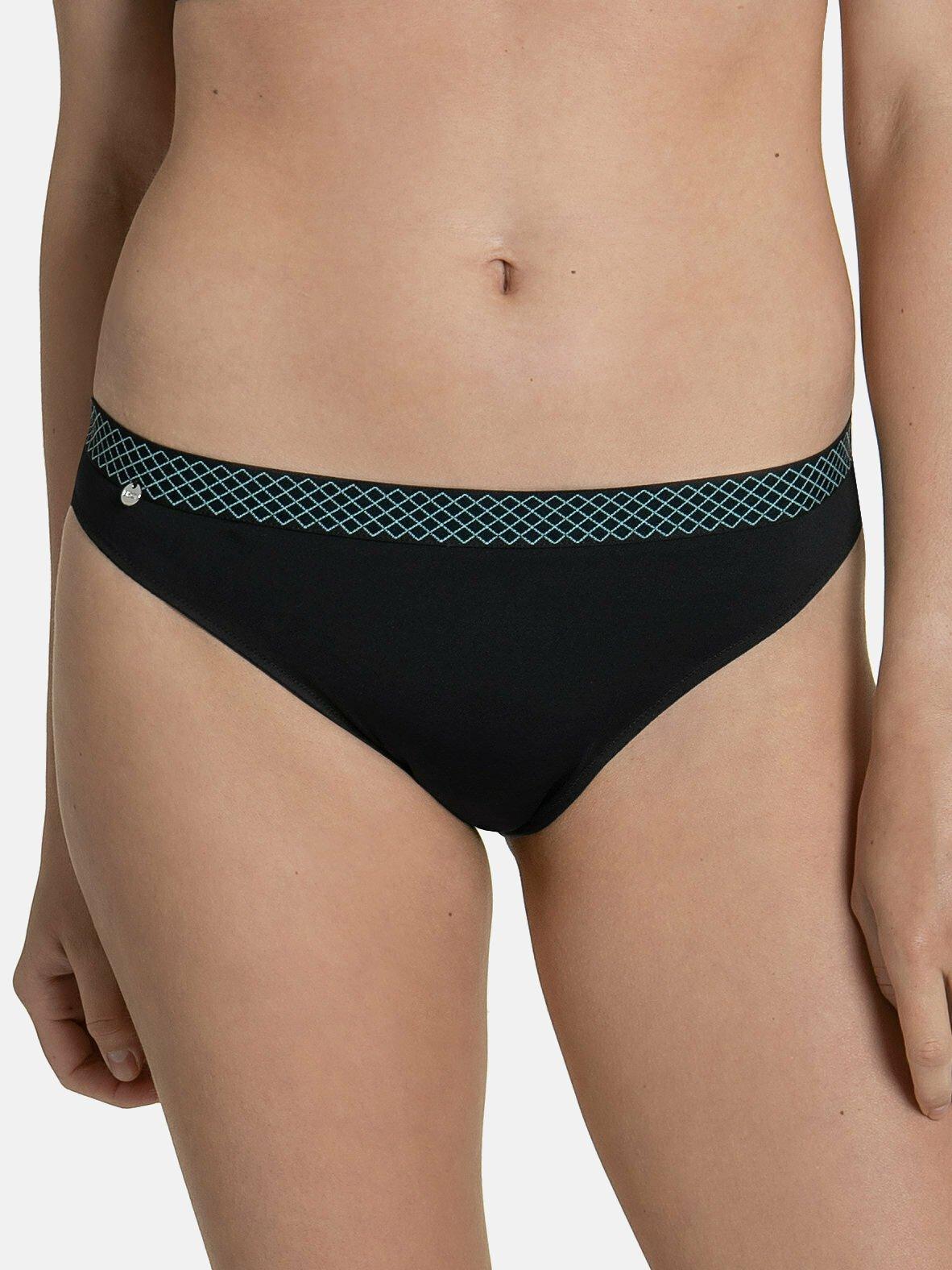 Image of Sport-slips Powerful Damen Schwarz XXL