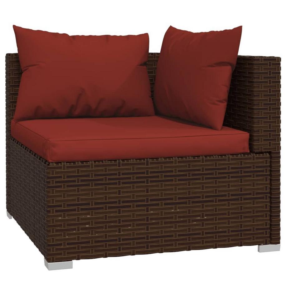 VidaXL Garten-lounge-set poly-rattan  