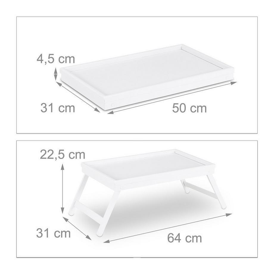 B2X  Betttablett Bambus 