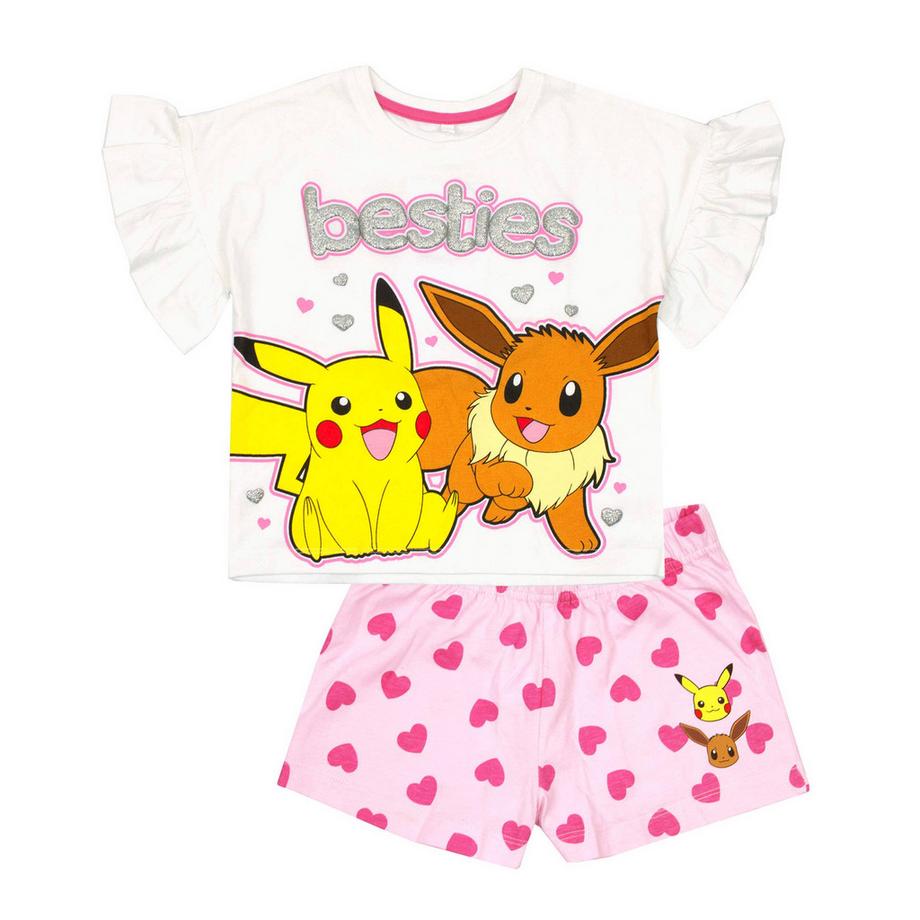 Pokémon  Ensemble de pyjama court BESTIES 