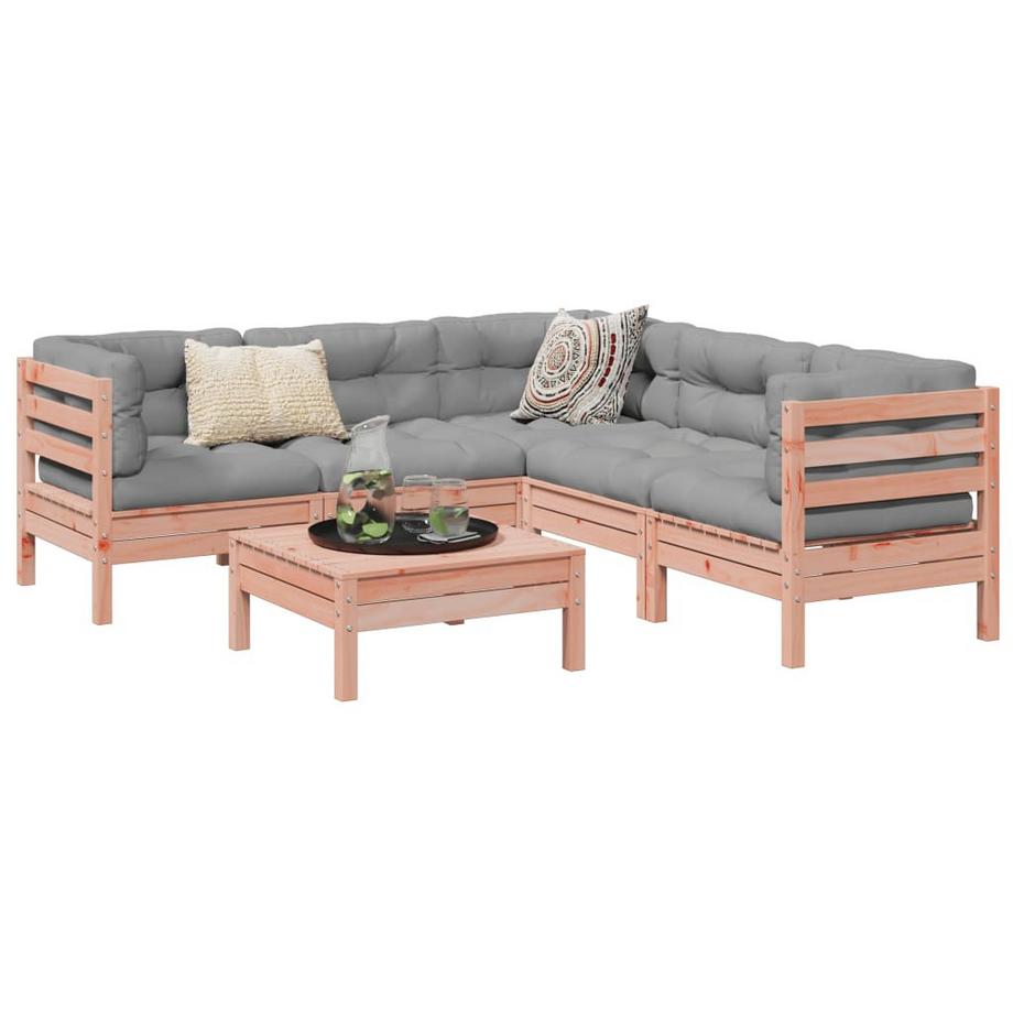 VidaXL Salon de jardin bois  