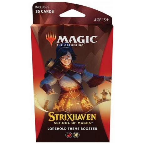 Wizards of the Coast  Theme Booster Strixhaven: School of Mages Lorehold - Magic the Gathering - EN 