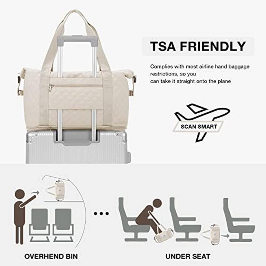 Only-bags.store Borsa da viaggio e sportiva impermeabile 40x20x25 cm  