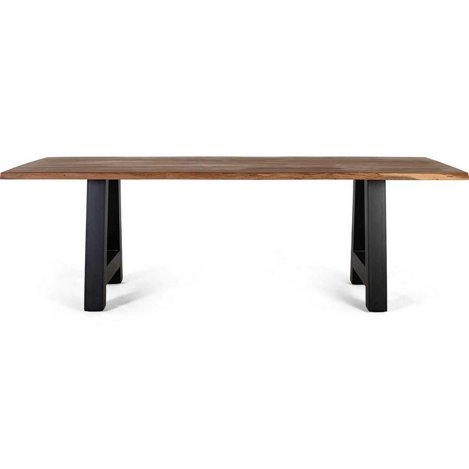 mutoni Table de salle à manger Cacia acacia naturel 240  