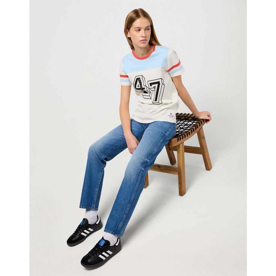 Wrangler Sunset Jeans Gamba Dritta  