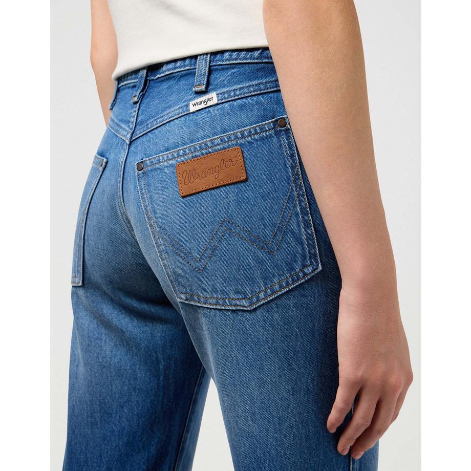 Wrangler Sunset Jeans Gamba Dritta  